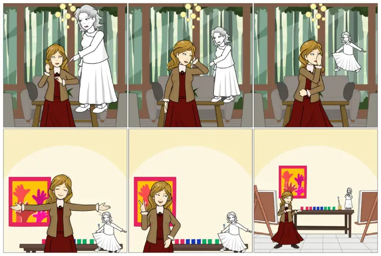 "I'm going about my day, and my busy mind doesn't let me relax or focus."